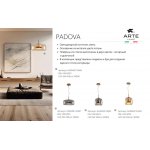 Светильник подвесной Arte Lamp A2404SP-23AM PADOVA