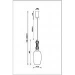 Подвес Arte Lamp A2405SP-9YL CORAL