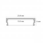 Профили для светодиодных лент Arte Lamp A240605S SURFACE