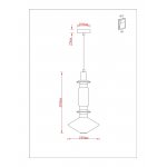 Подвес Arte Lamp A2442SP-11PB FIORATO