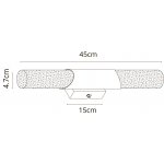 Подсветка для зеркал Arte lamp A2470AP-2CC AQUA-BASTONE