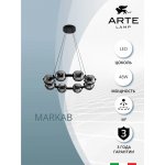 Светильник подвесной Arte Lamp A2471LM-16BK MARKAB