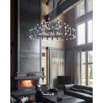 Светильник подвесной Arte Lamp A2482SP-84BK EMPIRE