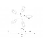 Люстра потолочная Arte Lamp A2489PL-5GO OVALE