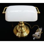 Настольная лампа СССР Arte lamp A2493LT-1AB бронзовая BANKER