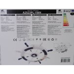 Светильник штурвал 40Вт Arte lamp A2523PL-1WH с пультом HELM