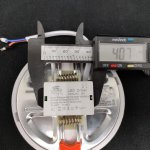 Светильник встраиваемый 6Вт 4К Arte lamp A2529PL-1WH MESURA (врезное 50-90мм)