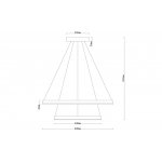 Подвесная люстра Arte Lamp A2548SP-75BK SIREN
