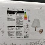 Светильник бра Arte Lamp A2581AP-1AB ELBA