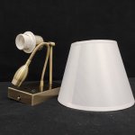 Светильник настенный бра с подсветкой для чтения Arte Lamp A2581AP-2AB ELBA бронза
