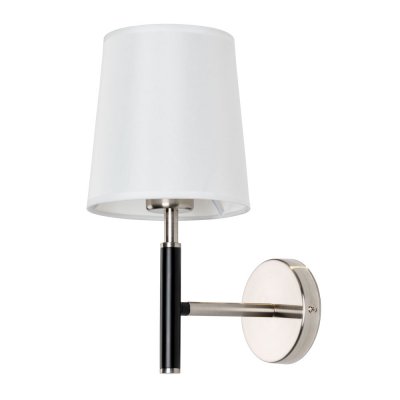 Светильник настенный бра с абажуром Arte Lamp A2589AP-1SS RODOS