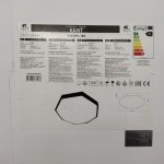 Светильник светодиодный черный 72Вт 470мм Arte Lamp A2659PL-1BK KANT