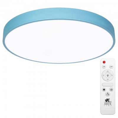 

Светильник светодиодный 72Вт 500мм Arte lamp A2661PL-1AZ ARENA голубой с пультом, A2661PL-1AZ