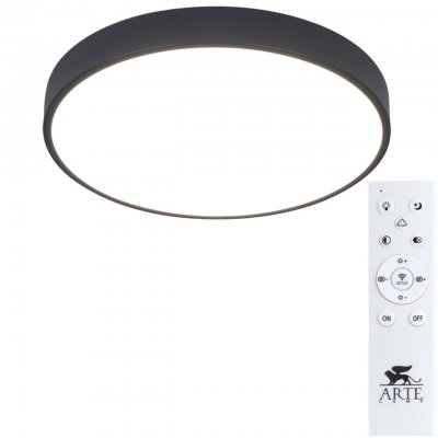 

Светильник светодиодный 60Вт 400мм Arte Lamp A2661PL-1BK ARENA черный с пультом, A2661PL-1BK