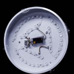 Светильник светодиодный 80Вт 600мм Arte lamp A2661PL-1YL ARENA желтый с пультом