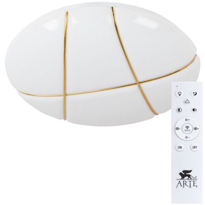 

Люстра потолочная с пультом Arte Lamp A2677PL-72GO BISCOTTI