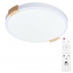 Светильник светодиодный 72Вт 510мм Arte Lamp A2684PL-72WH с деревом и пультом JERSEY