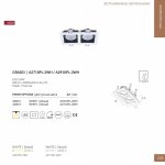 Светильник встраиваемый светодиодный 10Вт 4200К Arte lamp A2705PL-1WH GRADO
