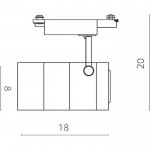 Светильник потолочный Arte lamp A2707PL-1WH CINTO