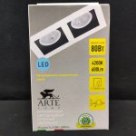 Светильник встраиваемый светодиодный 2*10Вт 4200К Arte lamp A2710PL-2WH GRADO