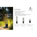 Уличный светильник Arte Lamp A2728PA-1BK PHERKAD
