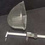 Плафон стекло 130*175мм с резиновым уплотнителем для Arte lamp A2802AL-1GY/BK Urban