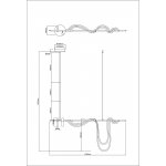 Светильник Arte lamp A2850SP-45PB 