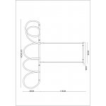 Люстра светодиодная гибкий неон Arte Lamp A2850SP-75PB