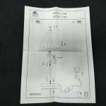 Настольная лампа классика Arte lamp A2872LT-1AB California