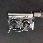 Светильник встраиваемый двойной 2*10Вт 3000К Arte lamp A2910PL-2WH GRADO