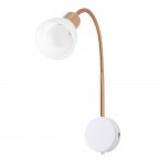 Светильник настенный Arte lamp A3116AP-1WH FALENA