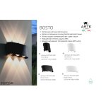 Уличный светильник Arte Lamp A3122AL-2WH BOSTO