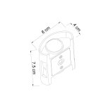 Уличный светильник Arte Lamp A3122AL-2WH BOSTO