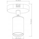 СВЕТИЛЬНИК НАСТЕННЫЙ Arte lamp A3226AP-1BK AQUARIUS