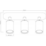 Светильник потолочный Arte lamp A3226PL-3BK AQUARIUS