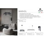Светильник подвесной Arte Lamp A3258LM-30BK WARHOL