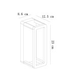 Уличный светильник Arte Lamp A3374AL-1BR HASSALEH