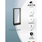 Уличный светильник Arte Lamp A3374PA-1BK HASSALEH