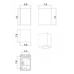 Уличный светильник Arte Lamp A3404AL-1BK ARTEFACT