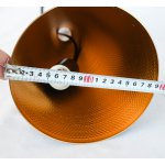 Светильник подвесной черный с золотом Arte lamp A3408SP-1BK Cappello