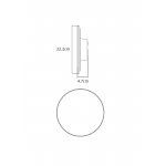 Фасадный светильник Arte Lamp A3415AL-1BK NIMBO