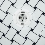 Плафон стекло с узором 360мм E27 Arte lamp A3421SP-1 Cucina