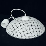 Плафон стекло с узором 360мм E27 Arte lamp A3421SP-1 Cucina