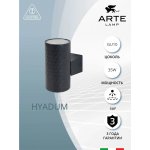 Уличный светильник Arte Lamp A3458AL-1BK HYADUM