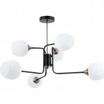 Люстра потолочная Arte lamp A3564PL-6BK SKAT