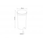 Уличный светильник Arte Lamp A3601IN-1WH PIAZZA