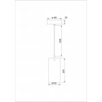 Светильник подвесной Arte Lamp A3606SP-7BK LANTERNA