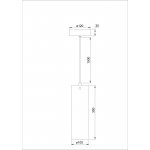 Светильник подвесной Arte Lamp A3606SP-8BK LANTERNA