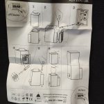 Уличный настенный светильник Arte lamp A3711AL-1BK PLATE