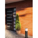 Уличный светильник с розеткой Arte lamp A3711PA-1BK